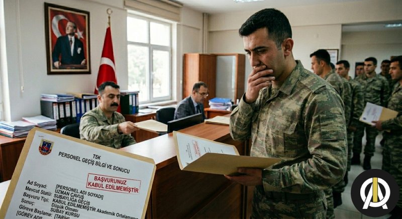 Sözleşmeli Erbaş ve Erlerin Uzman Erbaşlığa Geçiş Başvurularının Kabul Edilmemesi