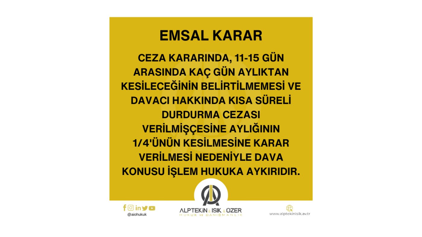 AMİR VE ÜSTLERİNE İLETİLMESİ GEREKEN OLAY, BİLGİ VE EMİRLERİ ZAMANINDA İLETMEMEK DİSİPLİNSİZLİK FİİLİNE İLİŞKİN EMSAL KARAR